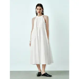 URBAN REVIVO 2026 WomensWear Sleeveless Maxi Dresses