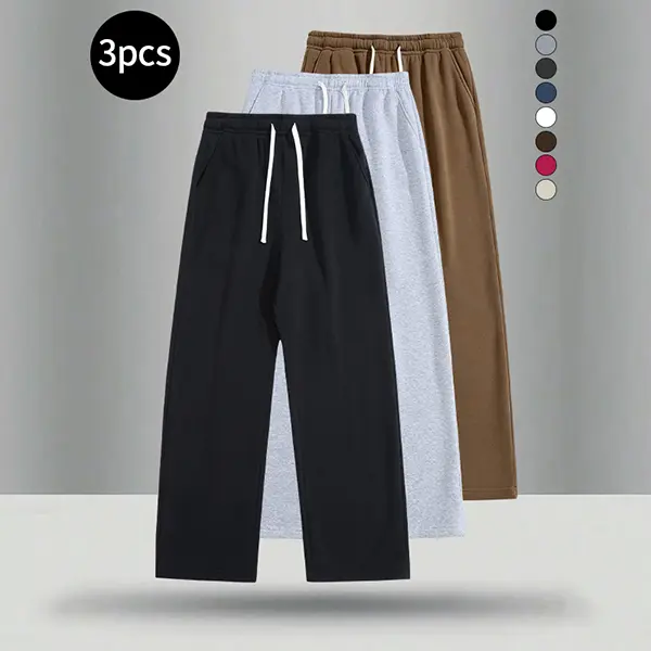 Black + Light Gray + Coffee Brown