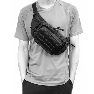 Tactical Invisible Carry Waist Bag, Durable Oxford Fabric, Zipper Closure, Classic Style, Easy Design, Tool Waist Bag