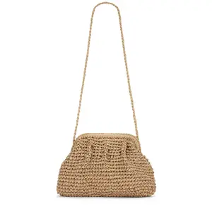 Hat Attack Frame Clutch in Natural