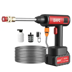 Portable Wireless Car Washer, High Pressure Car Washer with Accessories, Multifunctional Car Washing Tool for Car Washing, Pressure Washer Handheld, Pressure Washer Jet, Pressure Washer Wand, High Power Washer, Pressure Washer Foam, Car Wash Sprayer