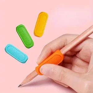 Triangle Pencil Grip, 4 Counts Mini Pencil Holder, Writing Tool for Students, Office Stationery & Supplies