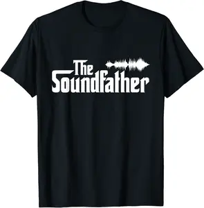 The Soundfather Audio Engineer Sound Engineer T-Shirt - Angelacarcam Shop 66B09PQRGLXZ