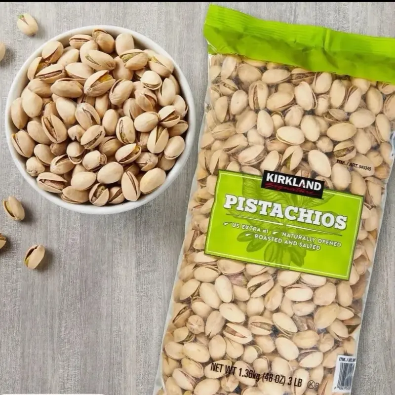 In-Shell Pistachios, Roasted & Salted, Kosher, 3 lb - High Protein Nut