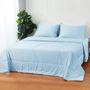 Viscose Summer Comforter/Blanket  Size- Ultra Soft & Breathable Comfort -  Medium Weight for Snuggling Without Overheating - Stay Cool & Cozy  Night
