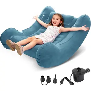 Sensory Rocker Chair for Kids, Air Cloud Rocker, Inflatable Sensory Chair for Autistic ADHD Child, Indoor/Outdoor Toddler Rocking Chair-Includes Air Pump