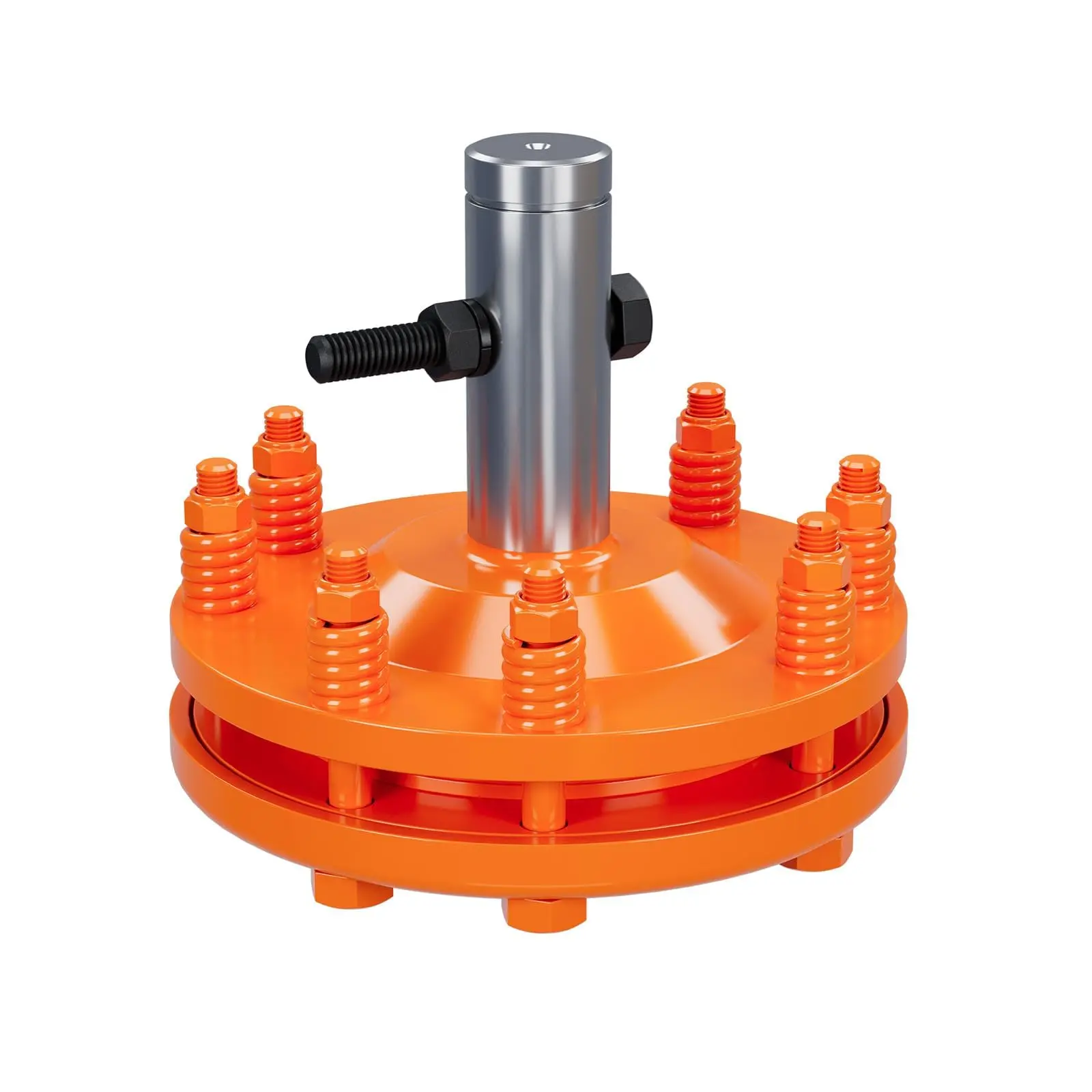 GARVEE PTO Slip Clutch, 1 3/8" Smooth Round Ends PTO Slip Clutch, Carburized Steel Tractor Slip Clutch with Adjustable Clutch Springs for PTO Shaft