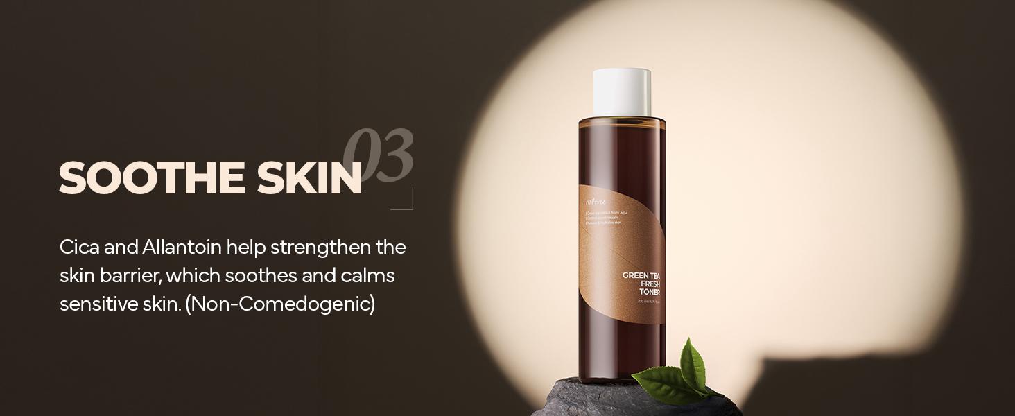 [isntree Official Shop] Green Tea Fresh Sebum Care Duo - Toner 6.76 fl.oz / 200ml + Emulsion 4.05 fl.oz / 120ml for oily skin, oil-water balance and hydration, Korean Skincare