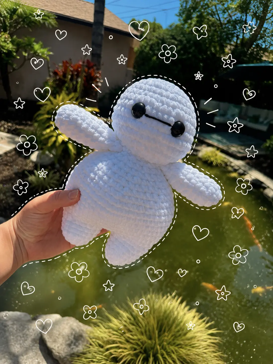 Handmade Crochet Chubby Robot | Crochet Amigurumi