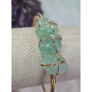 Fluorite Wire-Wrapped Bracelet – Clarity, Focus & Energy Protection