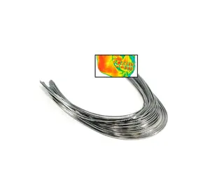 Heat-Activated Nickel Titanium Arches Round – NATURAL Form – Pack x 10pcs