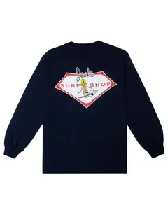 Little Dude Classic Long Sleeve Tee - Navy