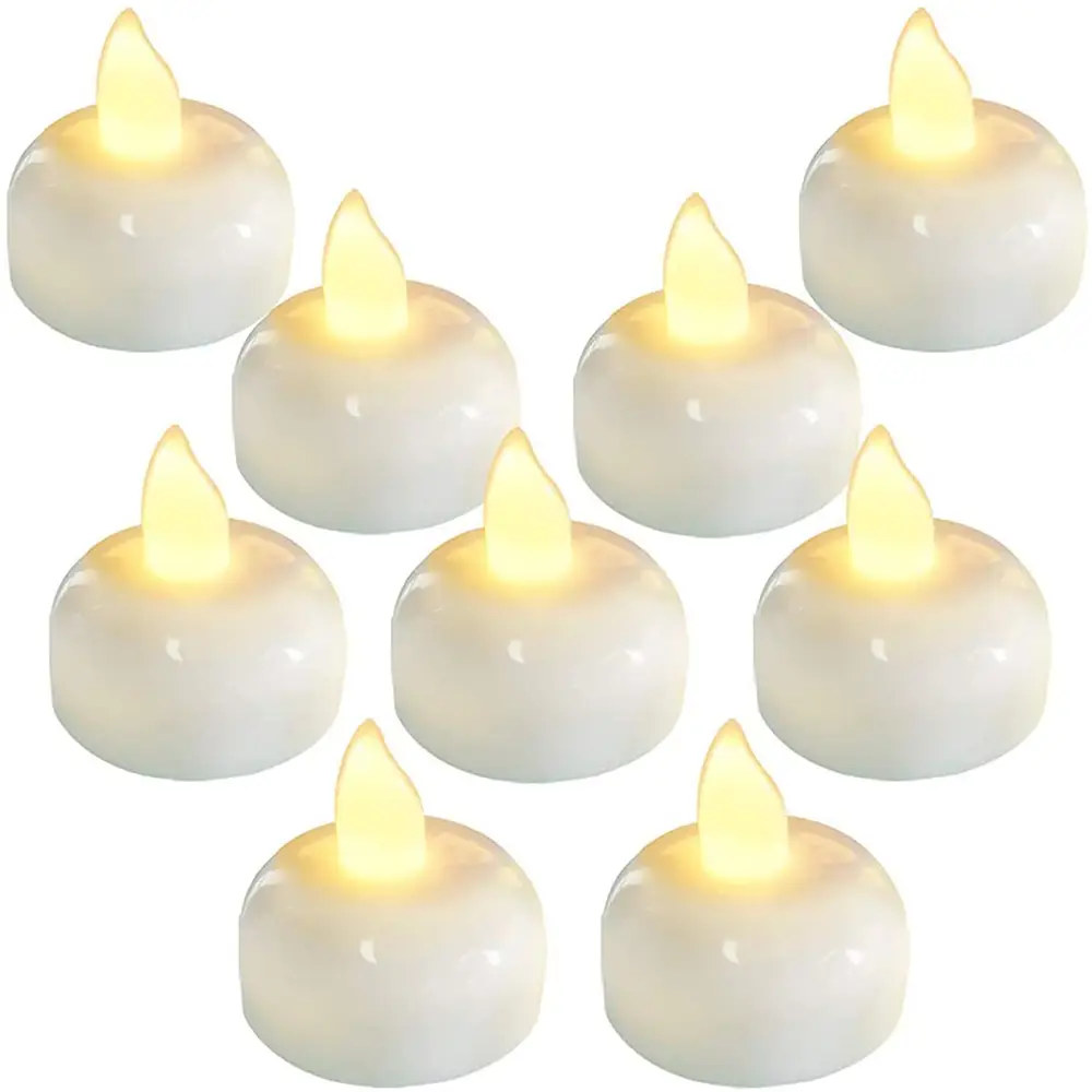 24 Pack Floating Tealights Candles - Wedding, Party, Centerpiece, Pool & SPA Home Living Room Bathroom Interi graduation decorations or Decorative Li