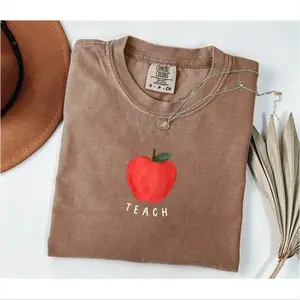 Comfort Colors Teach Teacher T-shirt Elementary Teacher Retro Teacher Tee Teacher Appreciation Gift Educator - TrendWear USA