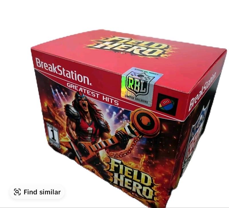 NFL Signed BrakeStation Field Hero Helmet Full Size Authentic Memorabilia with COA Included