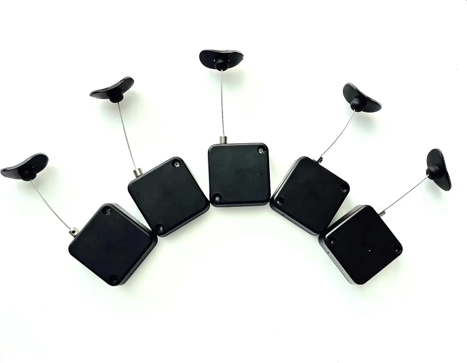 5Pack Retractable   Lock, Remote Control  Lock, Remote Control Anti-Lost Rope for TV, DVD, Hardware  Lock No More Searching for The TV Remote