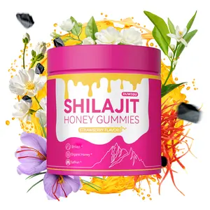 Hormonal Balance & Energy Multi-Mineral Gummies | Strawberry Honey, Shatavari & Saffron | Dietary Supplement