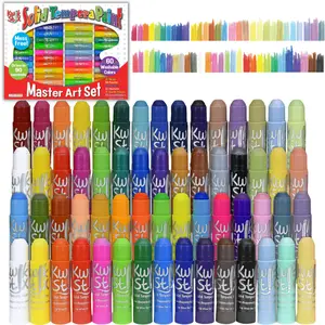 Kwik Stix Paint Sticks Master Art Set, 60 Pack