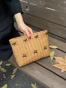 Fashion Leopard Pattern Clutch, Casual Large Capacity Travel Storage Bag with Zipper, Portable Travel Storage Bag for Women & Girls