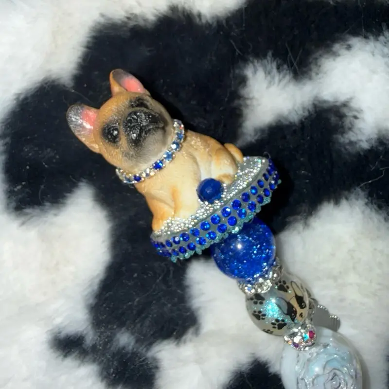 French Bulldog Beaded Pen
