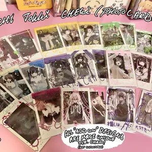 Mochi Tokki Jiraikei, Magical girl, J fashion cheki/Photocards