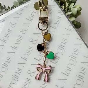 All The Love Mini E-reader Charm - Clip-On Dangling Accessory Chain for Kindle, Tablet, Planner
