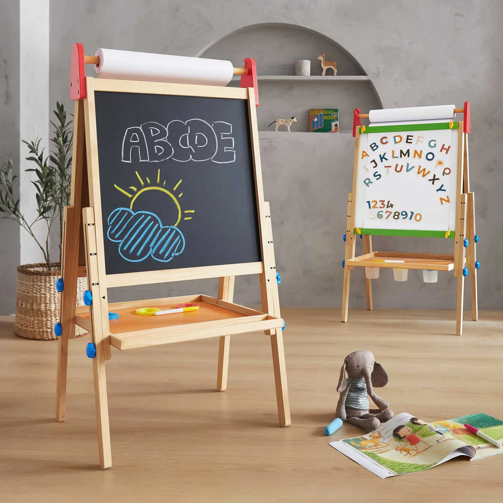 Tiny Land® Double-Sided Easel for Kids