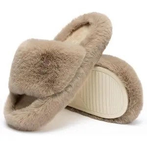 Cozy Plush House Slippers & Lightweight Summer Indoor Slides Random Shipping