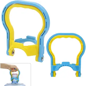 5 Gallon Water Bottle Handle 2 Pack Plastic Water Bottle Lift Handle,  5 Gallon Water Jug Handle Drinking Water Bottle Handle Non-Slip Jug Handle Bottle Handle for 5 Gallon