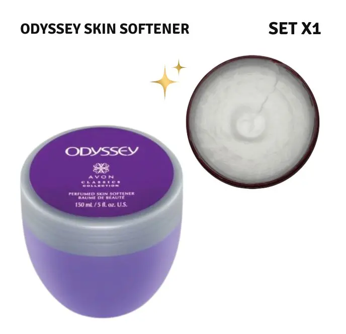 Avon Odyssey Perfumed Skin Softener | Deluxe Scent Body Cream 150ml