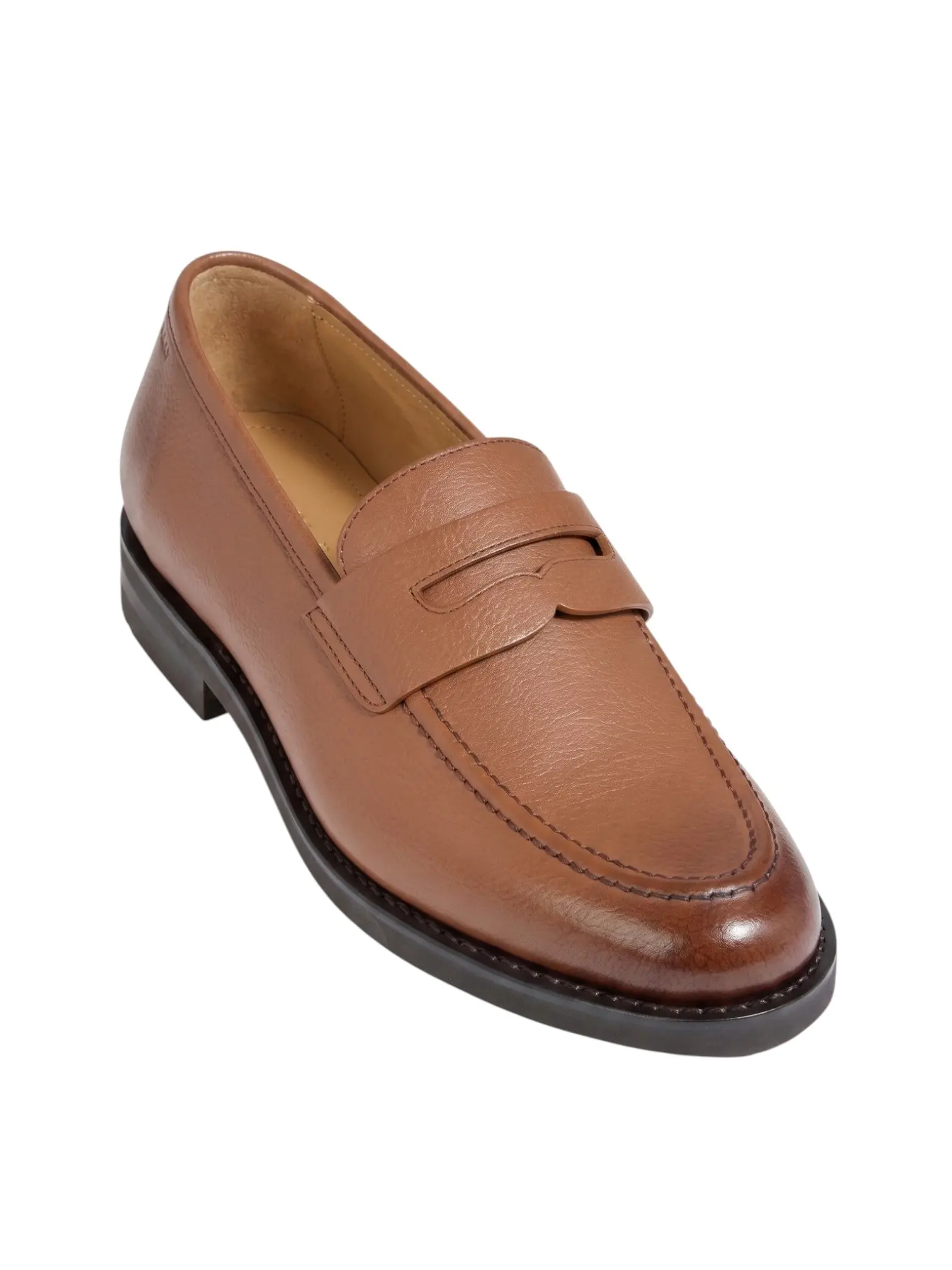 Bally Wekor 6307374 Men's Cuero Leather Penny Loafers MSRP $1100