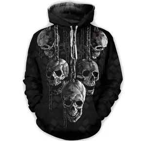 SKULLS & CHAINS HOODIE