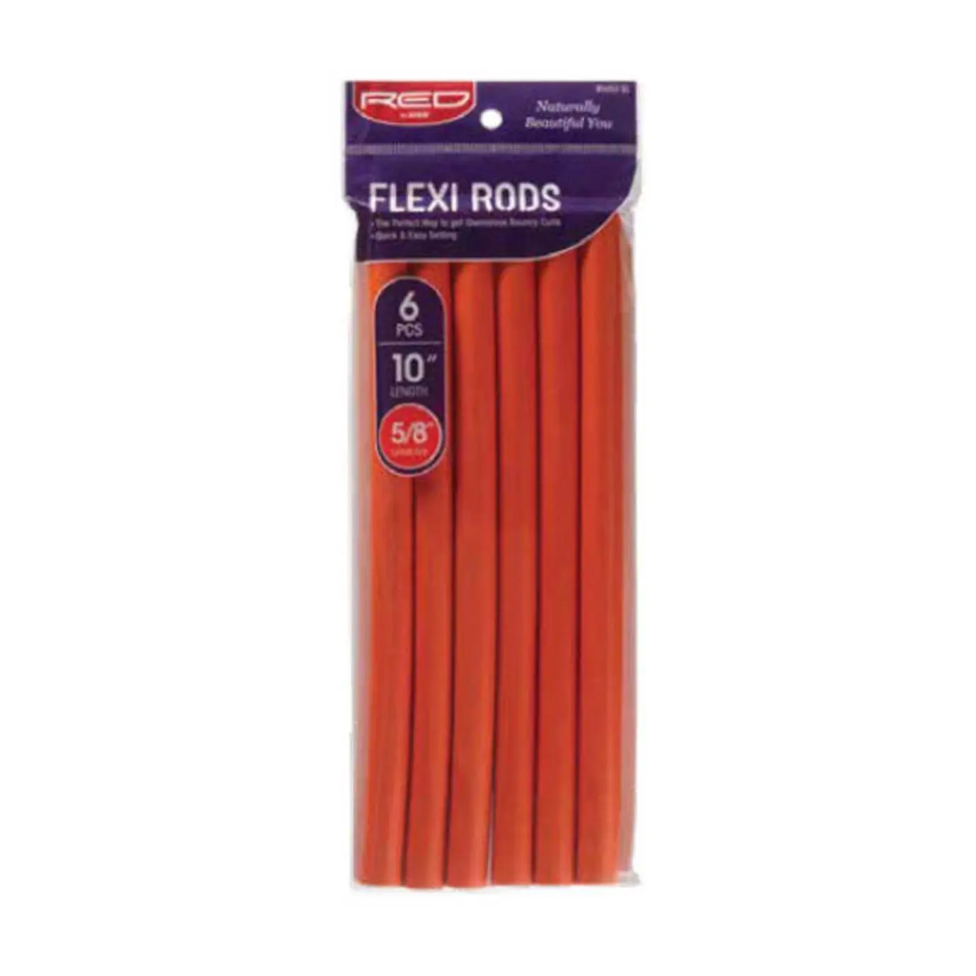 RED Flexi Rods 10" Length 5/8" D Orange 6pcs RED Flexi Rods 10" Length 5/8" D Orange 6pcs