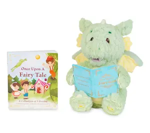 Cuddle Barn Story Teller Plush Character w/ Read Along Book