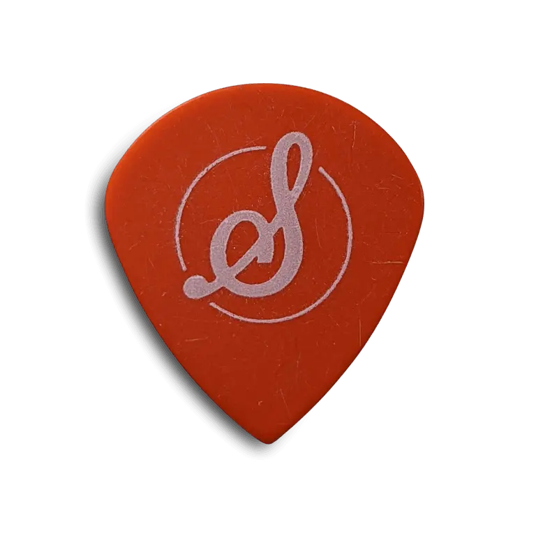 Stringjoy .60mm Orange Soda Jazz Picks - 10 pack