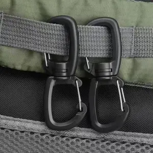 3pcs Outdoor Multi-functional Dual Hook, Convenient Keychain, 360 ° Rotating 8-shaped Hook, Double Clip Fast, Outdoor Adventurers Must-have, Valentine's Day, Birthday, Outdoor Must-have