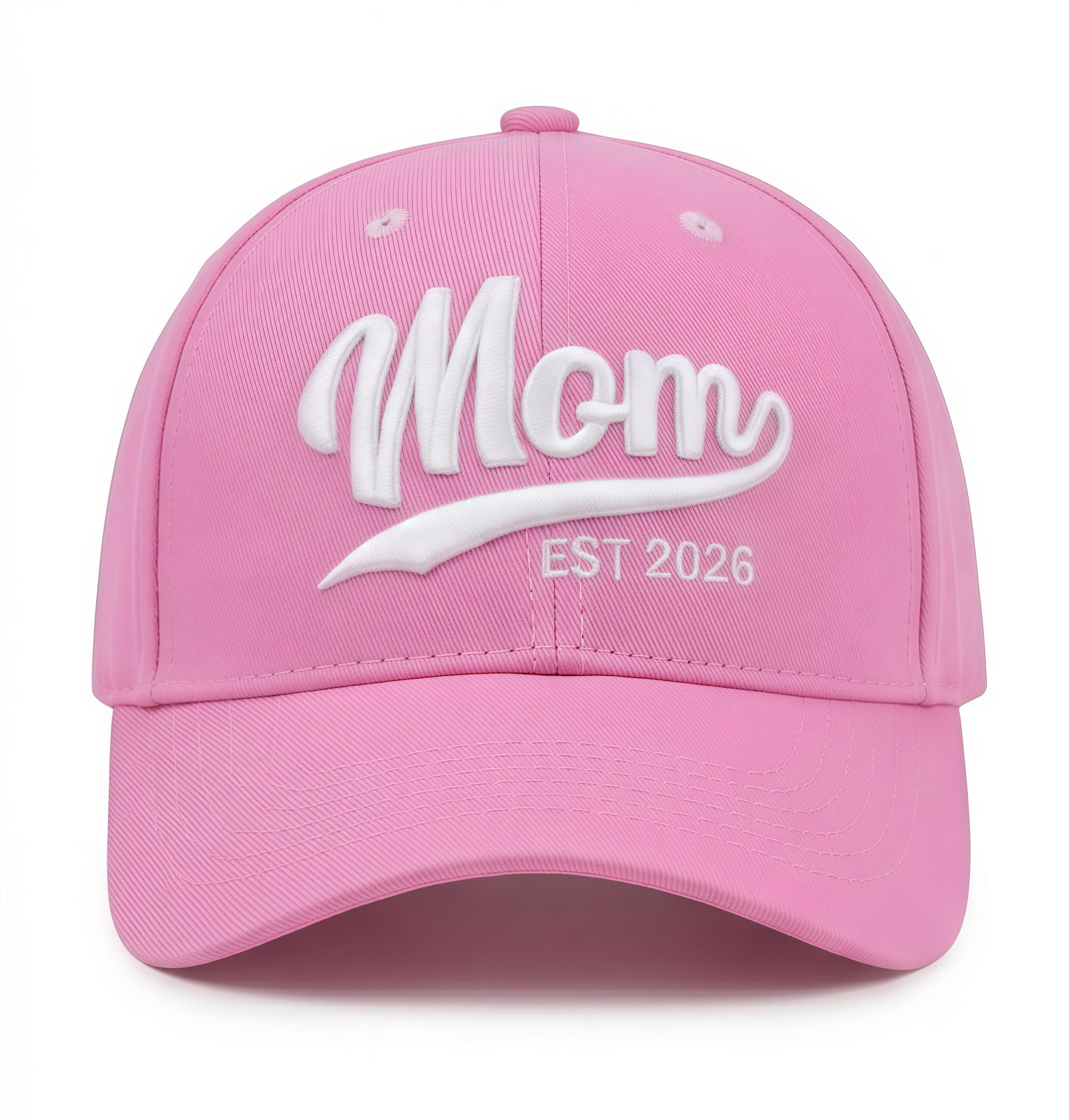EST 2026 Official Gear! Matching Mom & Dad Hat Set Baseball Caps  Expecting Parents Must-Have