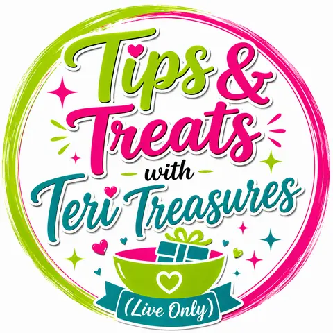 Teri Treasures Tips & Treats Live Only Custom Items Chosen While Live Only
