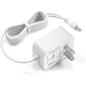 for Fisher Price Swing Adapter Cord 6V Power Cord for Fisher Price Ingenuity Cradle Swing, Rainforest Cradle Swing, Butterfly Ocean Wonders for Fisher Price Swing Power Adapter Cord 6.5FT