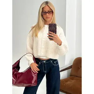 Hadly Knit Cardigan Cream