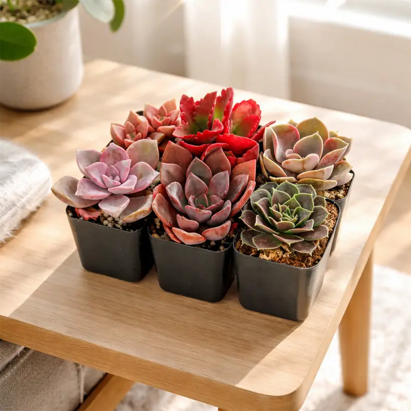 succulents centerpiece 6