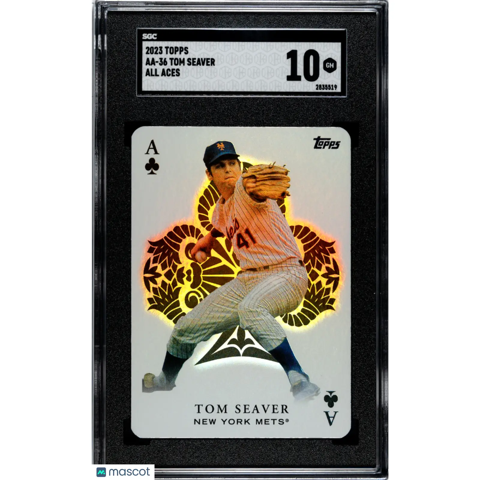 Tom Seaver SGC 2023 Topps #AA 36 All Aces Baseball 10