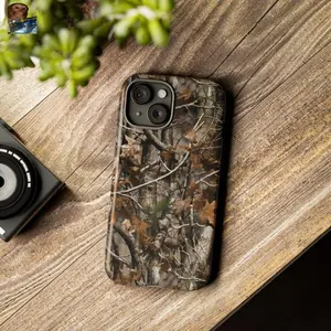 MagSafe iPhone Case Realtree Camo Tree Camouflage Pattern Outdoor Bushcraft Deer Hunting Phone Case for iPhone 13 Hard Case Tough 2-piece Protective Cover