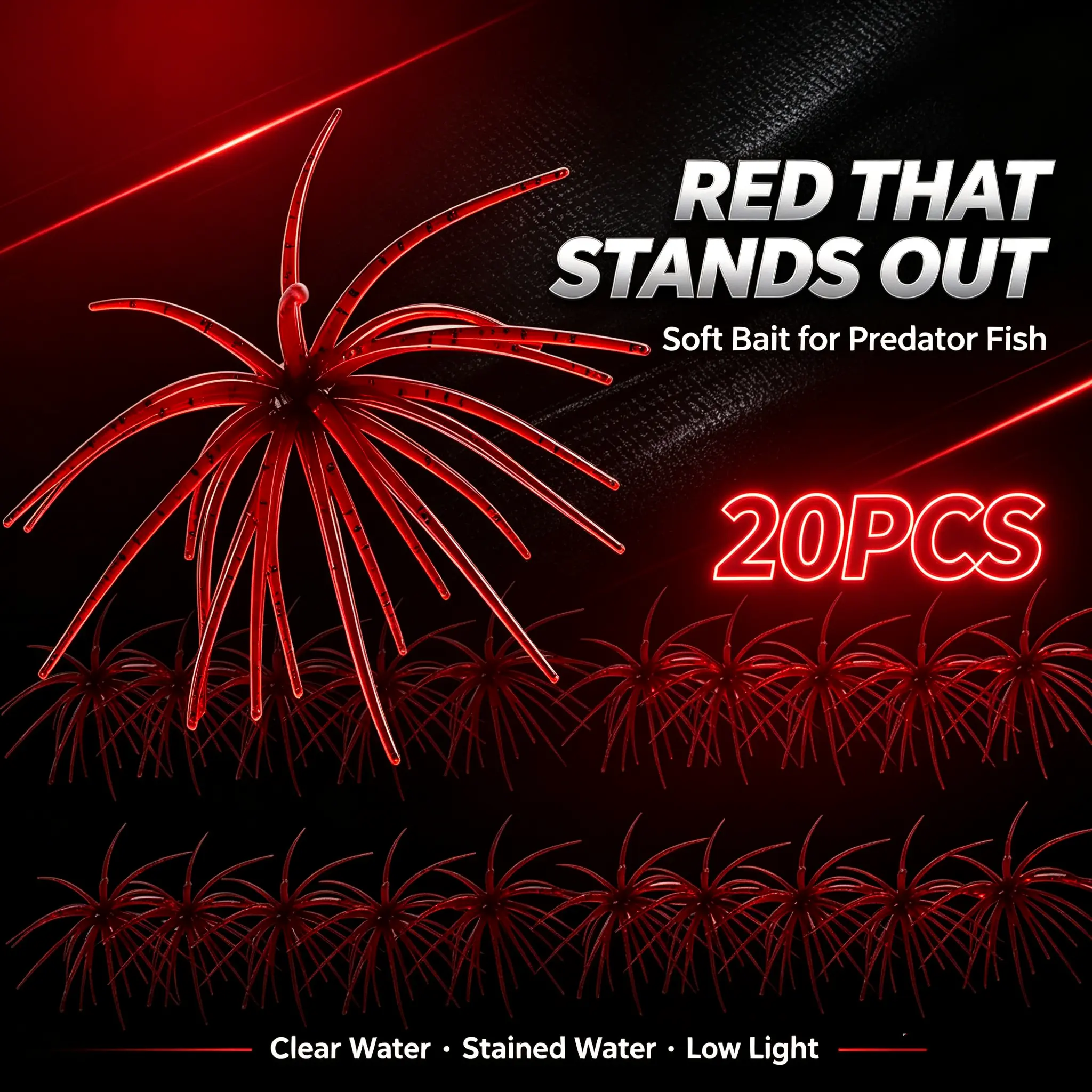 Realistic Sea Urchin Soft Fishing Lure TPE Material Ideal for Catching Various Species, Durable & Effective Design, Artificial Fishing Lure, Fishing Equipment