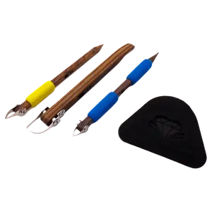 DiamondCore Tools – Starter Pottery Tool Kit (4-Pack)