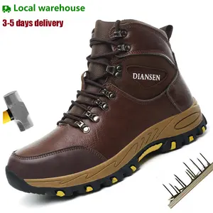 Waterproof Work Boots for Men Women Steel Toe Boots Lightweight Indestructible Slip Resistant Construction Safety Boots hot men