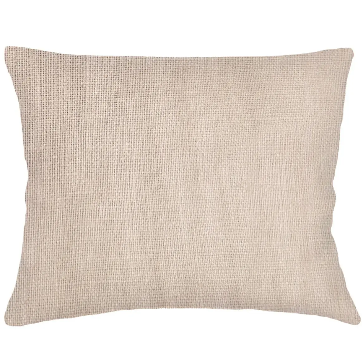 Anaya Home So Soft Linen Warm Beige Dutch Euro Pillow 28x36 With Down Insert