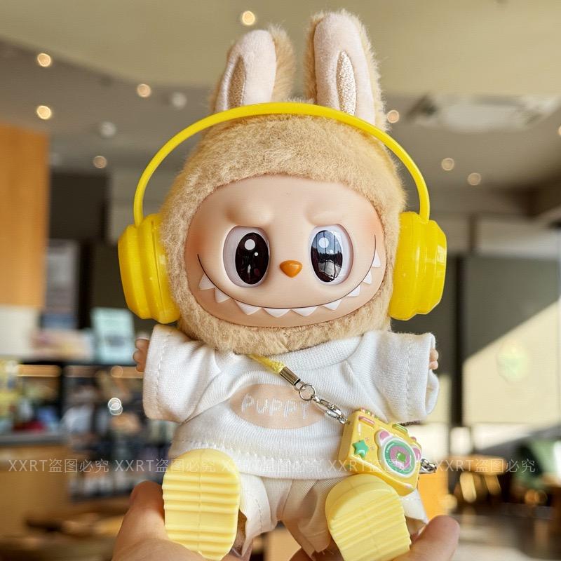 Labubu V3 THE MONSTERS Big into Energy Series- Vinyl Plush Pendant Blind Box keychain+clothing