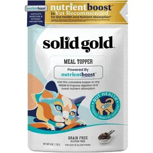 NutrientBoost Cat Food Toppers for Cats - High Protein Meal Topper & Crunchy Cat Treats for Indoor Cats w/Vitamins