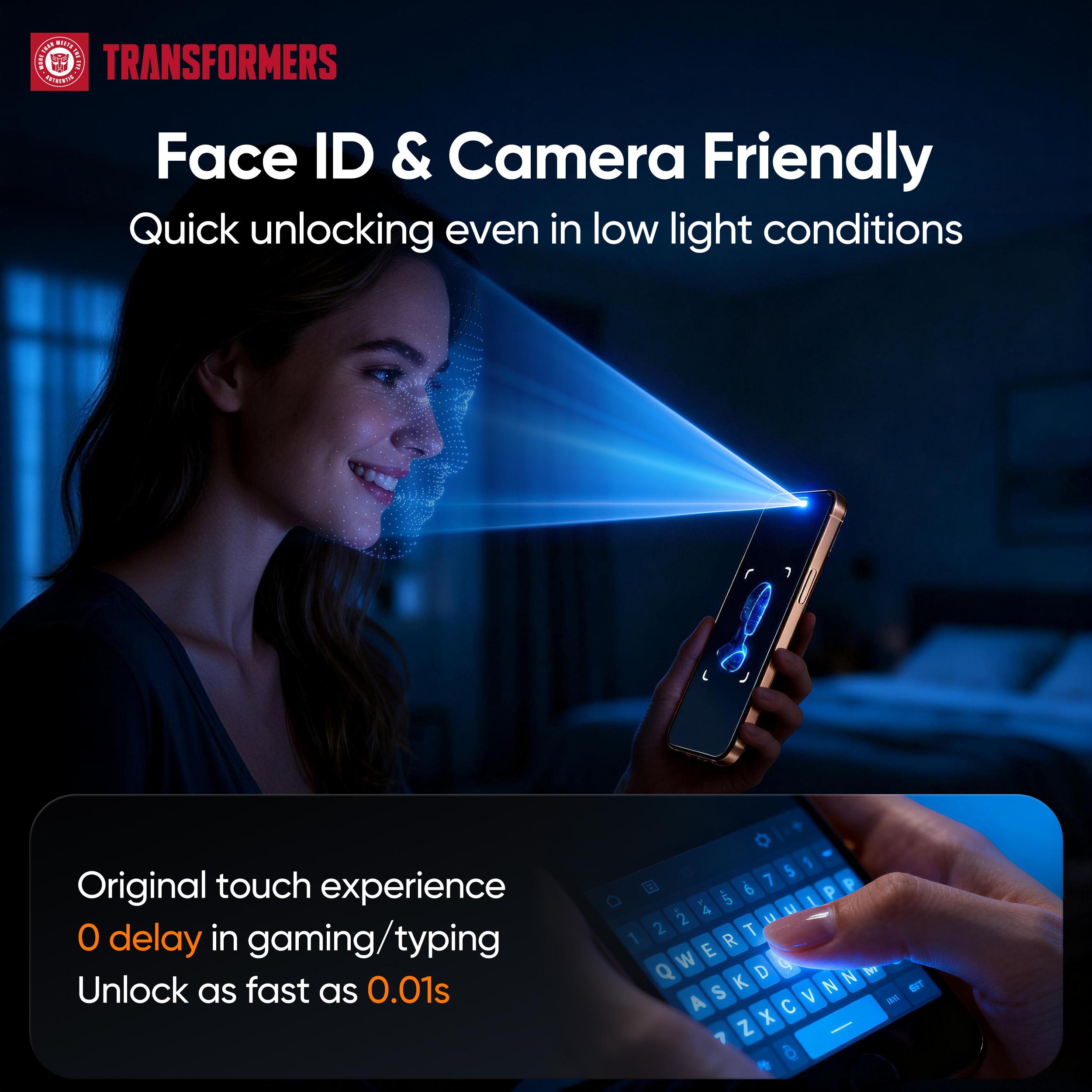 TRANSFORMERS Full Coverage Edge-to-Edge Screen Protector, No White Edges, High Sensitivity, 9H Hardness, Anti-Drop, Bubble-Free for iPhone Series TRANSFORMERS Full Coverage Edge-to-Edge Screen Protector, No White Edges, High Sensitivity, 9H Hardness, Anti-Drop, Bubble-Free for iPhone Series